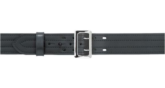 Image of Safariland Suede Lined Belt w/ Buckle, 2.25in., Plain Black, Size - 32 in. 87USA-32-6B