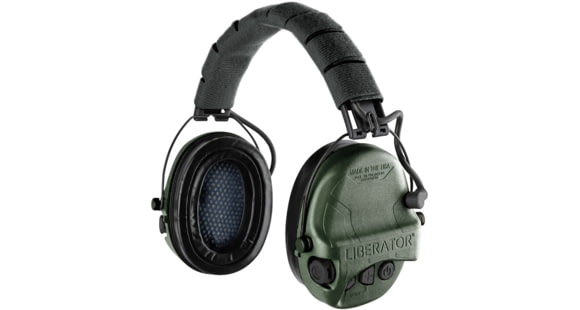 Image of Safariland - TCI Liberator Hearing Protection with Adaptive Over-the-Head Suspension, OD Green, TCI-LIBHP-2.0-OD
