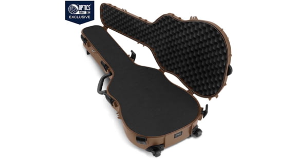 Image of Savior Equipment OPMOD Ultimate Guitar Single Rifle Case, Brown, RC-GT-ACOUSTIC-OP-BN