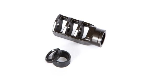 Image of SIG SAUER 5.56mm 3-Chambered Compensator for M400 TREAD, 1/2 X 28 Thread, Black, KIT-TRD-COMP