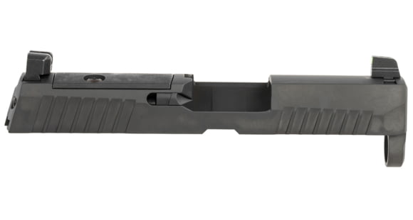 Image of SIG SAUER P320 Sub-Compact/XCompact Slide Assembly w/X-Ray3 Day/Night Suppressor Sights, 9mm Luger, 3.6 in Barrel, Optic Ready, Nitron DLC Stainless Steel, Black, 8900957