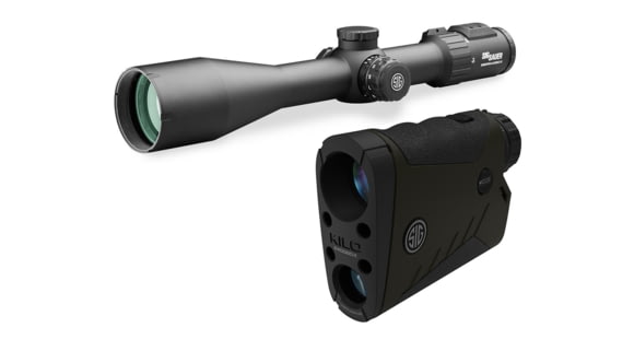 Image of SIG SAUER Tango4 5-30x56mm Rifle Scope 34 mm Tube, Second Focal Plane, Black, BDX-R2 Digital Reticle, MOA, SOK24BDX61