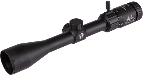 Image of SIG SAUER Buckmasters Rifle Scope, 3-9x40mm, 1 inch Tube, Second Focal Plane, BDC Reticle, Black, SOBM33001