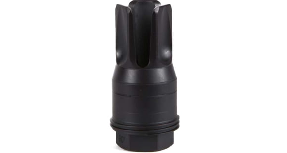 Image of SIG SAUER Clutch-Lok QD Flash Hider, 5.56mm, 1/2x28, 90 Degree Shoulder, Black, SL55612X2890DEGF