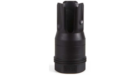 Image of SIG SAUER Clutch-Lok QD Flash Hider, 7.62mm, 5/8x24, 90 Degree Shoulder, Black, SL76258X2490DEGF