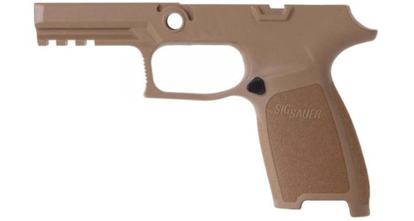 Image of SIG SAUER P320 9/40/357 Carry Grip Module Assembly, Coyote, Medium, GRIP-MOD-CA-943-M-COY