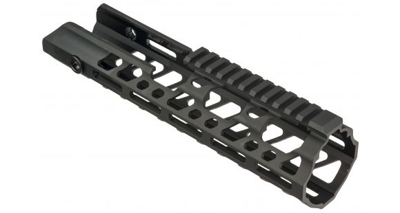 Image of SIG SAUER Hand Guard SIG MCX, Aluminum, Suppressor Compliant, Carbine, MLOK, Black, Large, MCX-CRB-MLOK-SD-BLK