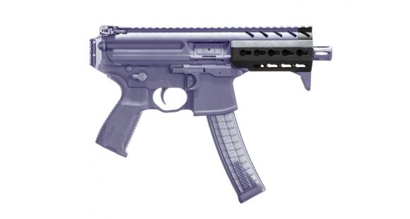 Image of MPX Aluminum Handguard, 4.5 in, KeyMod, Black HGRD-MPX-K-AL
