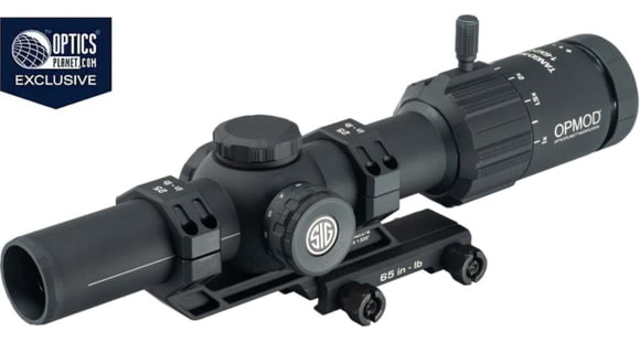 Image of DEMO, SIG SAUER OPMOD Tango 1-6x24mm MSR Scope, 30mm Tube, Second Focal Plane, BDC 6 Reticle w/1.535 Mount, Gray, SOTM61300