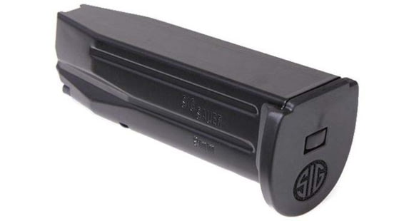 Image of SIG SAUER P320 Full Size 9mm Luger 17 Round Pistol Magazine, Blued, 1 Pack, Steel, MAG-MOD-F-9-17-17RD