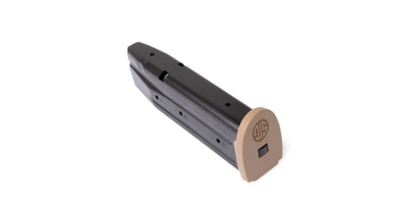 Image of USED, SIG SAUER P320 Full Size 9mm Luger Pistol Magazine, 17 Round, Coyote, 1 Pack, Steel, MAG-MOD-F-9-17-COY-17RD