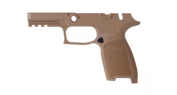 Image of USED SIG SAUER P320 Manual Safety Grip Module Assembly, Coyote, Carry, Small, GRIPMMSCA943SMCOY, EDEMO1, Condition Fair, Other