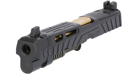 Image of USED, SIG SAUER P320 9mm Spectre COMP Complete Barrel Assembly, Gold, 8901002