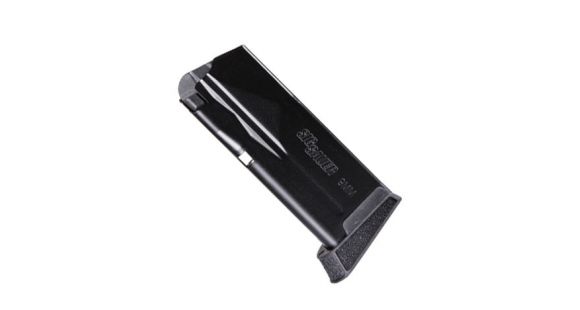 Image of SIG SAUER P365 Micro Compact 10Rd 9 mm Extended Steel Magazine w/Finger Extension, Black, MAG-365-9-10X
