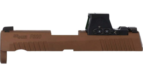 Image of SIG SAUER Pro P320 9mm Romeo X Pro XRAY3 Sights Barrel Assembly, Coyote, 3.6in, 8901567