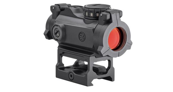 Image of SIG SAUER Romeo MSR 1x20 mm Reflex Red Dot Sight, 2 MOA Red Dot Reticle, Black, SOR72001