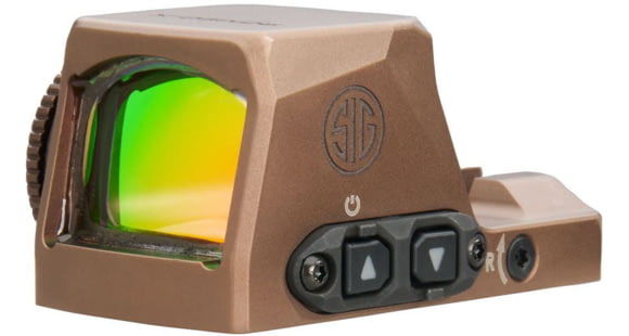 Image of DEMO, SIG SAUER Romeo-X Pro 1x Reflex Red Dot Sight, Circle Dot Reticle, FDE, SORX1002