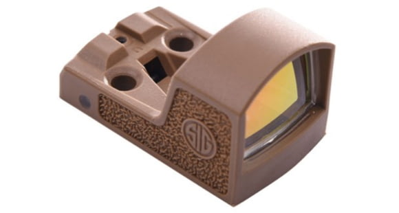 Image of SIG SAUER Romeo Zero 1x30mm Red Dot Sight, 3 MOA Reticle, Sig P365/P365XL, Coyote, Small, SOR01303