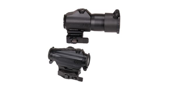 Image of Demo, SIG SAUER Romeo4H Red Dot Sight, Ballistic Circle Dot, Qr Mount, Juliet4 4x Magnifier, Black, Medium, SORJ43111