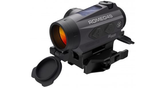 Image of SIG SAUER Romeo4S Solar RDS, Ballistic Circle Dot Reticle, .5 MOA, Solor/Side Mount Battery, Torx And QR Mounts, SOR43021