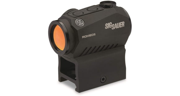 Image of SIG SAUER Romeo5 1x20mm Compact Red Dot Sight Optimized for TREAD, 2 MOA Red Dot, 0.5 MOA ADJ, M1913, TREAD LOGO, Black, SOR52010