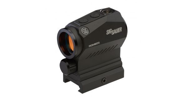 Image of SIG SAUER Romeo5 1x20 mm Red Dot Sight, 2 MOA Red Dot Reticle, 1 x AAA Battery, Matte, Black, SOR52101