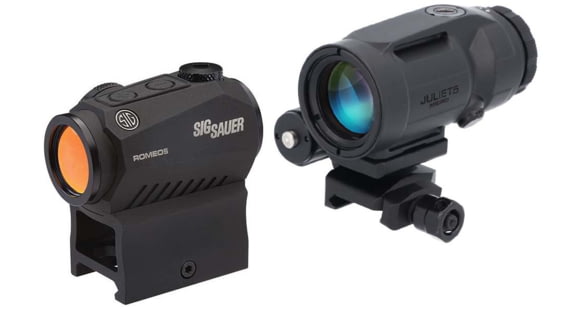 Image of USED, SIG SAUER Romeo5XDR GEN II 5x24mm Combo Kit, 2 MOA Red Dot Sights, Black, SORJ5X201