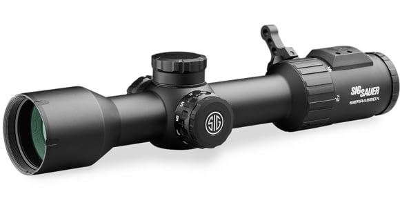 Image of SIG SAUER Sierra6BDX 2-12x40mm Rifle Scope 30mm Tube, Second Focal Plane, Black, BDX-R2 Digital Reticle, MOA, SOSBDX62111