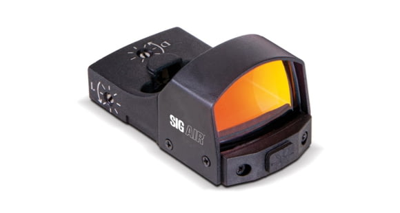 Image of SIG SAUER SIG AIR Reflex Sight, 1x23mm, 3 MOA Red Dot Reticle, Black, AIR-REFLEXSIGHT