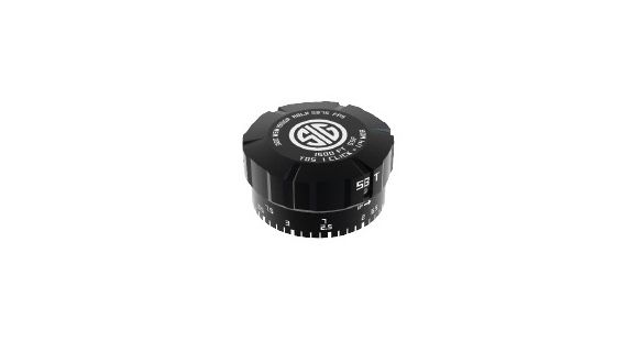 Image of SIG SAUER Sig Ballistic Turret Kit, Whiskey5, TH-100 Turrets, Black/Graphite, Small, SOSBTW5-TH100