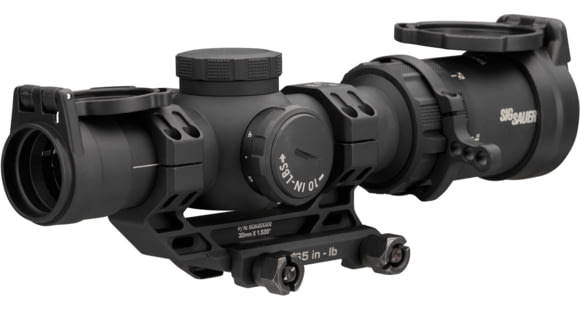 Image of Open Box, Dealer Demo, SIG SAUER TANGO-MSR Compact 1-10x24mm LPVO 30mm Tube Rifle Scope, Second Focal Plane, Illuminated MSR BDC-10 Reticle, Black, SOTMC11000