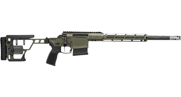 Image of SIG SAUER CROSS Sawtooth Bolt Action Rifle, 308 Win/7.62x51 NATO, 16in Proof Barrel, 1-10, Aluminum Moss Stock, Cerakote Green, 5RD, CROSS-308-16B-SAW-FRRMPG