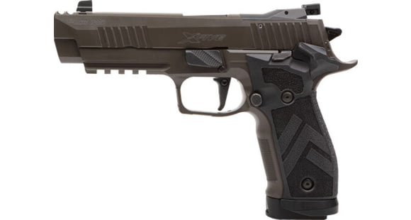 Image of SIG SAUER P226 Xfive Legion Semi Auto Pistol, 9mm Luger, 4.4 in Barrel, X-RAY 3 Night Sight, Alloy Gray/Black Frame, Synthetic Grip, 3-Mag, 10 Round Capacity, 226X5-9-LEGION-10-FRRMPG