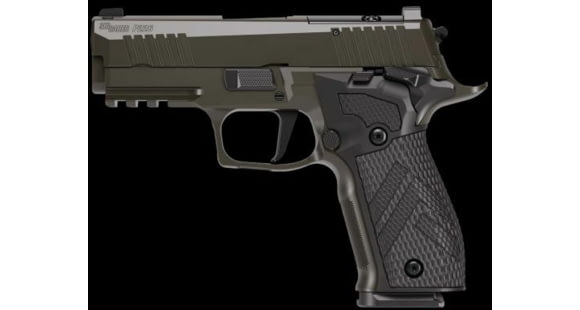 Image of SIG SAUER P226Xca Legion Semi Auto Pistol, 9mm Luger, 3.8 in Barrel, X-RAY 3 SAO Night Sight, Alloy Frame, G10 Grip, 3-Mag, 10 Round Capacity, 226XCA9LEGIONSAO10-FRRMPG