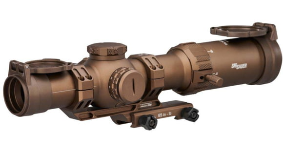Image of USED, SIG SAUER Tango MSR 1-10x26mm Rifle Scope, 34mm Tube, First Focal Plane, Illuminated BDC 10 Reticle, Coyote, SOTM11202