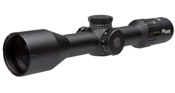 Image of Open Box, Dealer Demo, SIG SAUER Whiskey6 Rifle Scope, 3-18x44mm, 30mm Tube, Second Focal Plane, MOA Milling Hunter 2.0, Uncapped Locking Turret, Black, SOW63112