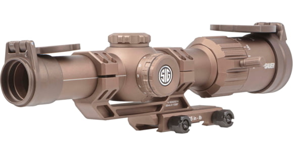 Image of DEMO, SIG SAUER Tango MSR LPVO Rifle Scope w/1.535 Mount, 1-6x24mm, 30mm Tube, Second Focal Plane, Illuminated BDC 6 Reticle, Coyote, SOTM61200