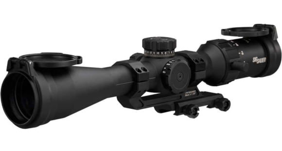 Image of USED, Sig Sauer TANGO SPR, Rifle Scope, 4-16X Magnification, Second Focal Plane, MOA Non-Illuminated Reticle, 44mm Objective, 30mm Tube, Black, w/ ALPHA MSR 1.535" Mount, SOTS44000