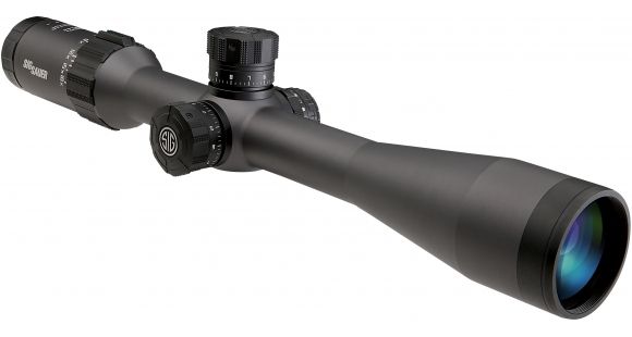 Image of Demo, SIG SAUER Tango6 30mm Tube 3-18x44mm Tactical Rifle Scope w/MRAD Milling Illuminated Glass Reticle, 0.1 MRAD Adjustments, Graphite SOT63002