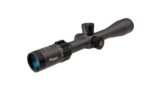Image of SIG SAUER Tango6 Rifle Scope, 3-18X44mm, 34mm, FFP, MRAD Milling Illuminated Reticle, Levelplex, Side Focus, Black, SOT63112