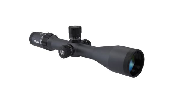 Image of SIG SAUER Tango6 5-30x56 34mm Tube Tactical Rifle Scope w/Illuminated Glass Reticle, 0.1 MRAD Adjustments, Graphite SOT65002