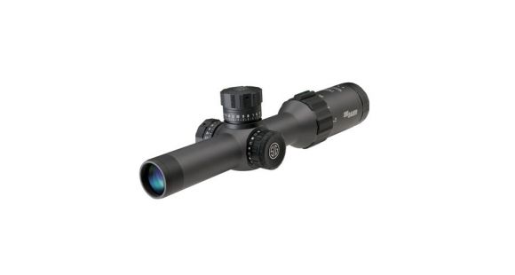 Image of Open Box, Dealer Demo, SIG SAUER Tango6 Rifle Scope, 1-6X24mm, 30mm, SFP, MOA Milling Illuminated Reticle, Graphite, SOT61016