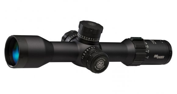 Image of Demo, SIG SAUER Tango6 Rifle Scope, 3-18X44mm, 34mm, FFP, MRAD Milling Illuminated Reticle, Levelplex, Side Focus, Black, SOT63112