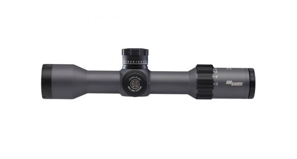 Image of Demo, SIG SAUER Tango6 Rifle Scope, 3-18X44mm, 34mm, FFP, MRAD Milling Illuminated Reticle, Levelplex, Side Focus, Graphite, SOT63012