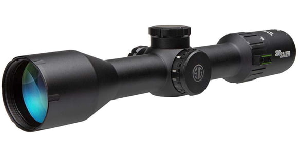 Image of SIG SAUER Whiskey6 3-18x44mm Second Focal Plane Rifle Scope, Quadplex Reticle, 30mm Tube, Black, SOW63113