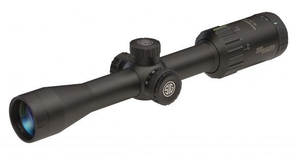 Image of SIG SAUER Whiskey3 Rifle Scope, 2-7X32mm, 1 In, Sfp, Hellfire Circleplex Illum Reticle, Black, SOW32104
