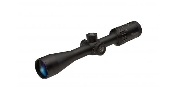 Image of SIG SAUER Whiskey3 Rifle Scope, 3-9X40mm, 1 In, Sfp, Hellfire Quadplex Illum Reticle, Black, SOW33107