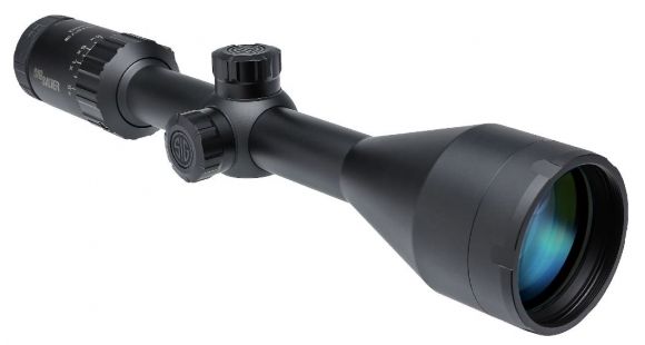 Image of SIG SAUER Whiskey3 Rifle Scope, 3-9X50mm, 1 In, Sfp, Triplex Reticle, Black, Black, SOW33104