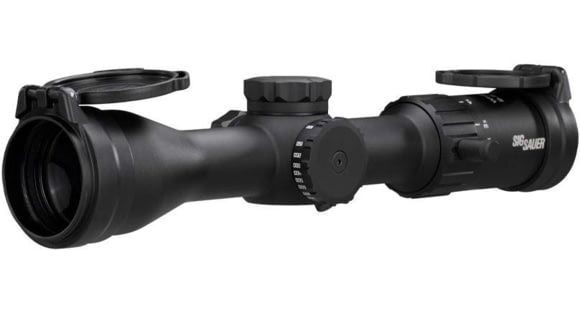 Image of DEMO, SIG SAUER Whiskey4 2.5-10x42mm Rifle Scope, 30mm Tube, Second Focal Plane, Quadplex Reticle, Black, SOW42003