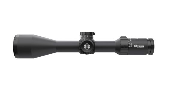 Image of Demo, SIG SAUER Whiskey5 Rifle Scope, 2.4-12X56mm, 30mm, Sfp, Hellfire Triplex Illum Reticle, Levelplex, Graphite, SOW52015